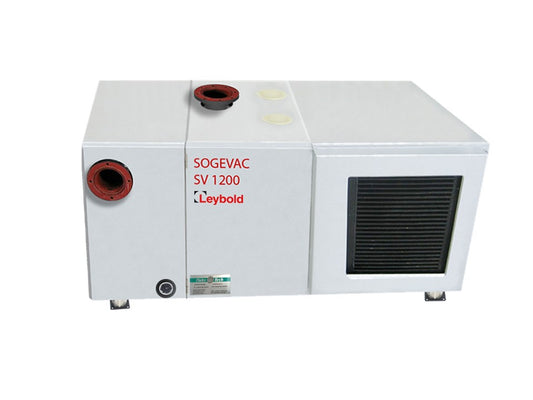 Maintenance on Leybold SOGEVAC SV1200